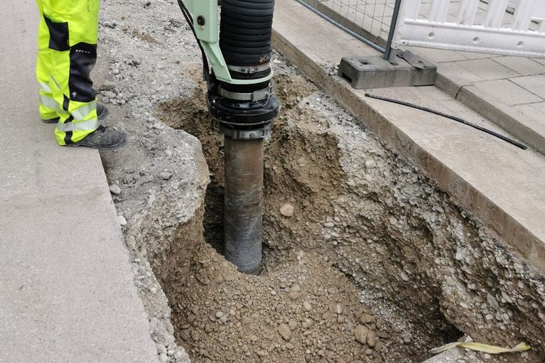 Saugbagger Kelsterbach - Tiefbau